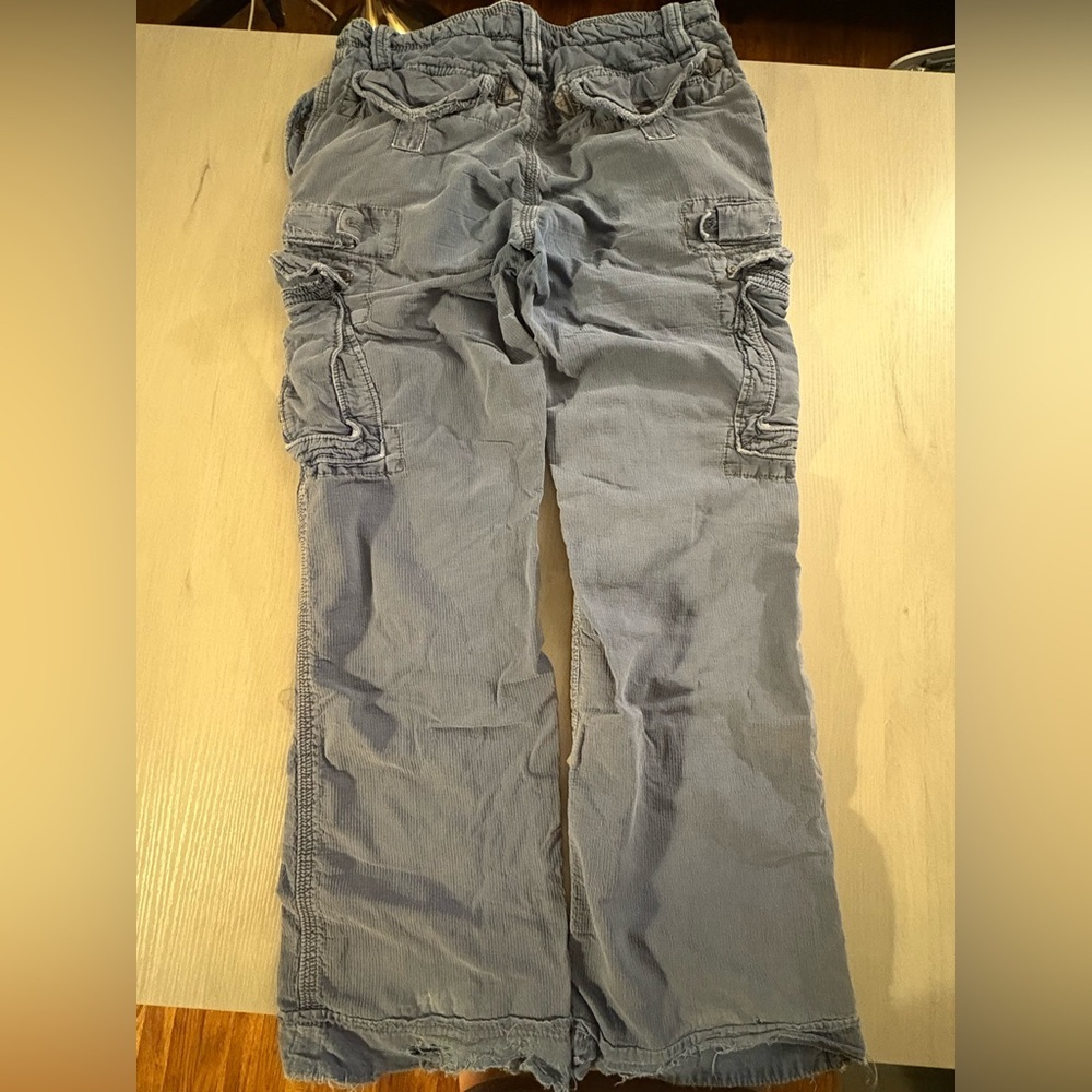 Y2K Jetlag Gray Cargo Pants‎